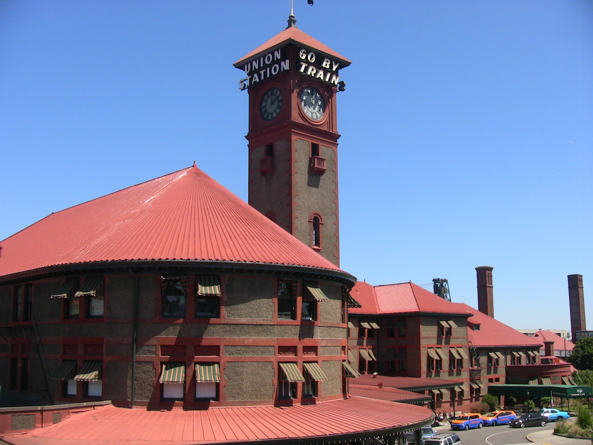 The historic Union Station in Portland, Oregon