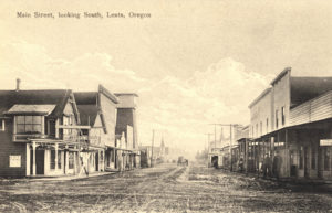 The Lents neighborhood in Portland, Oregon prior to construction of I-205